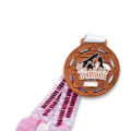 Factory wholesale medal custom jewlery 3d zinc alloy metal race medals